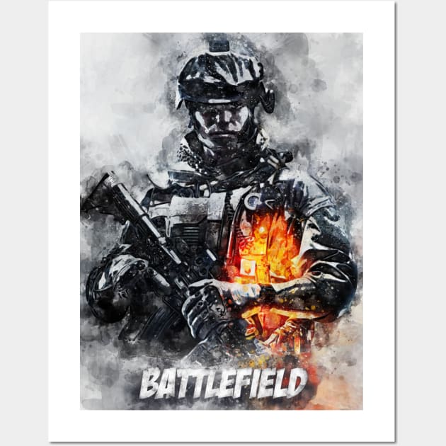 Battlefield Wall Art by Durro